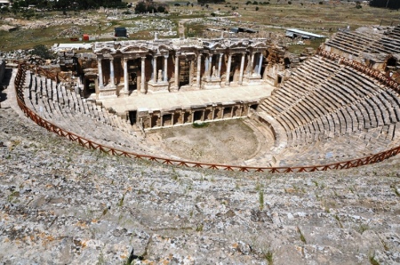 Hierapolis Theater. Photo by Leon Mauldin.
