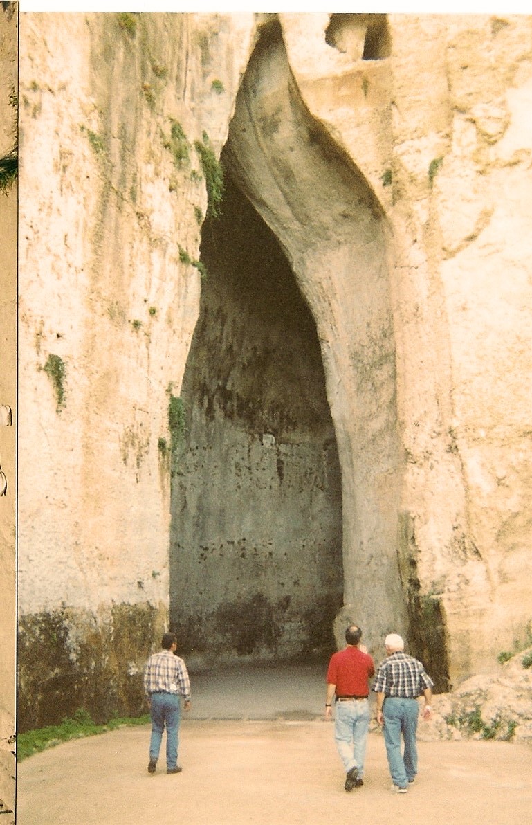 Ear of Dionysius at Syracuse. Photo supplied by Greg Picogna.