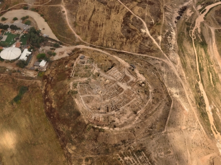 Aerial photo of Beersheba. Photo by Leon Mauldin.